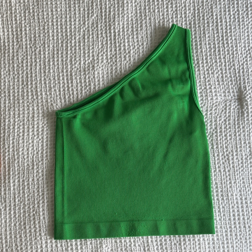 A New Day Green Crop Top Size small